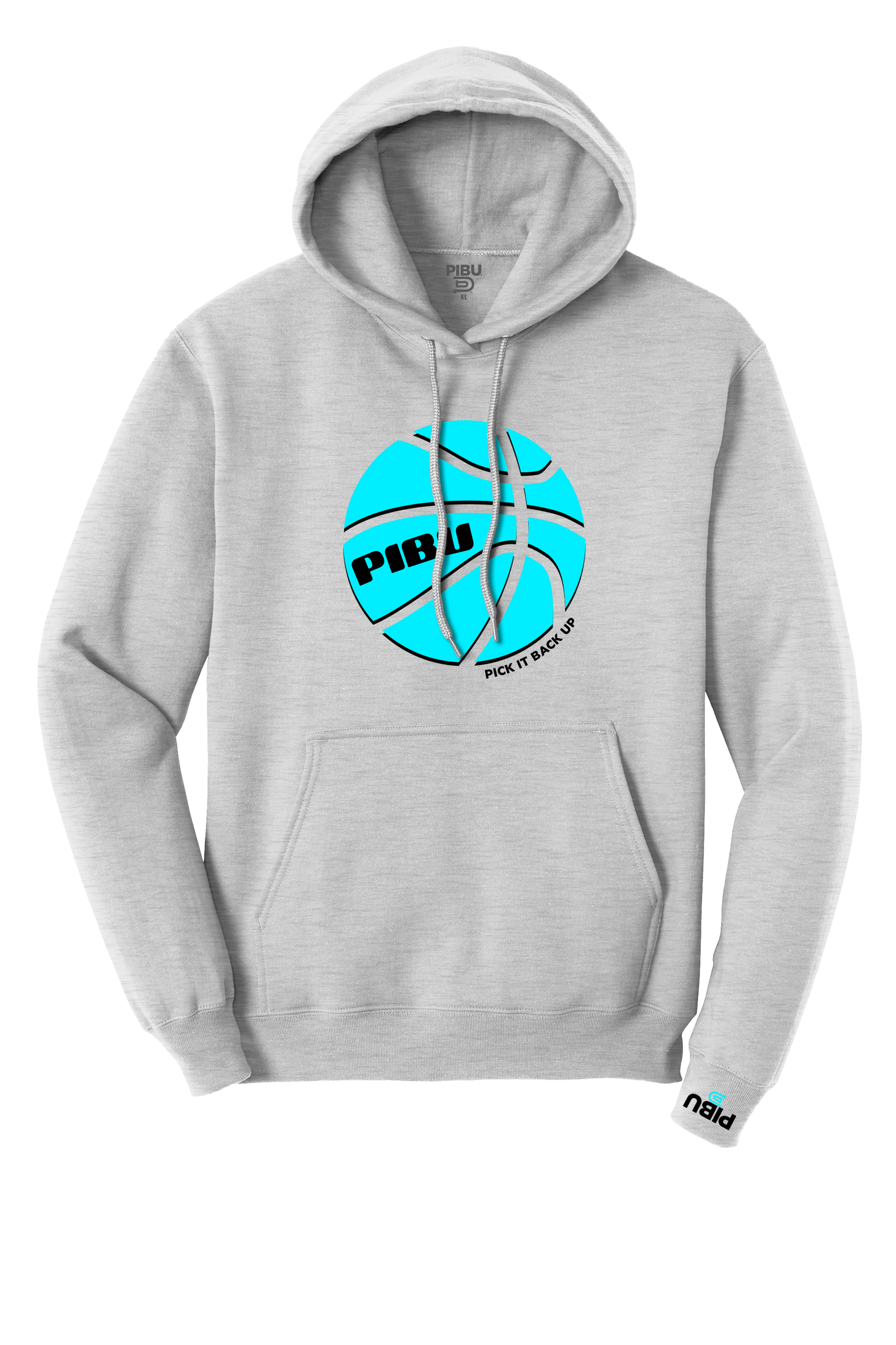 PIBU Basketball Hoodie - Blue