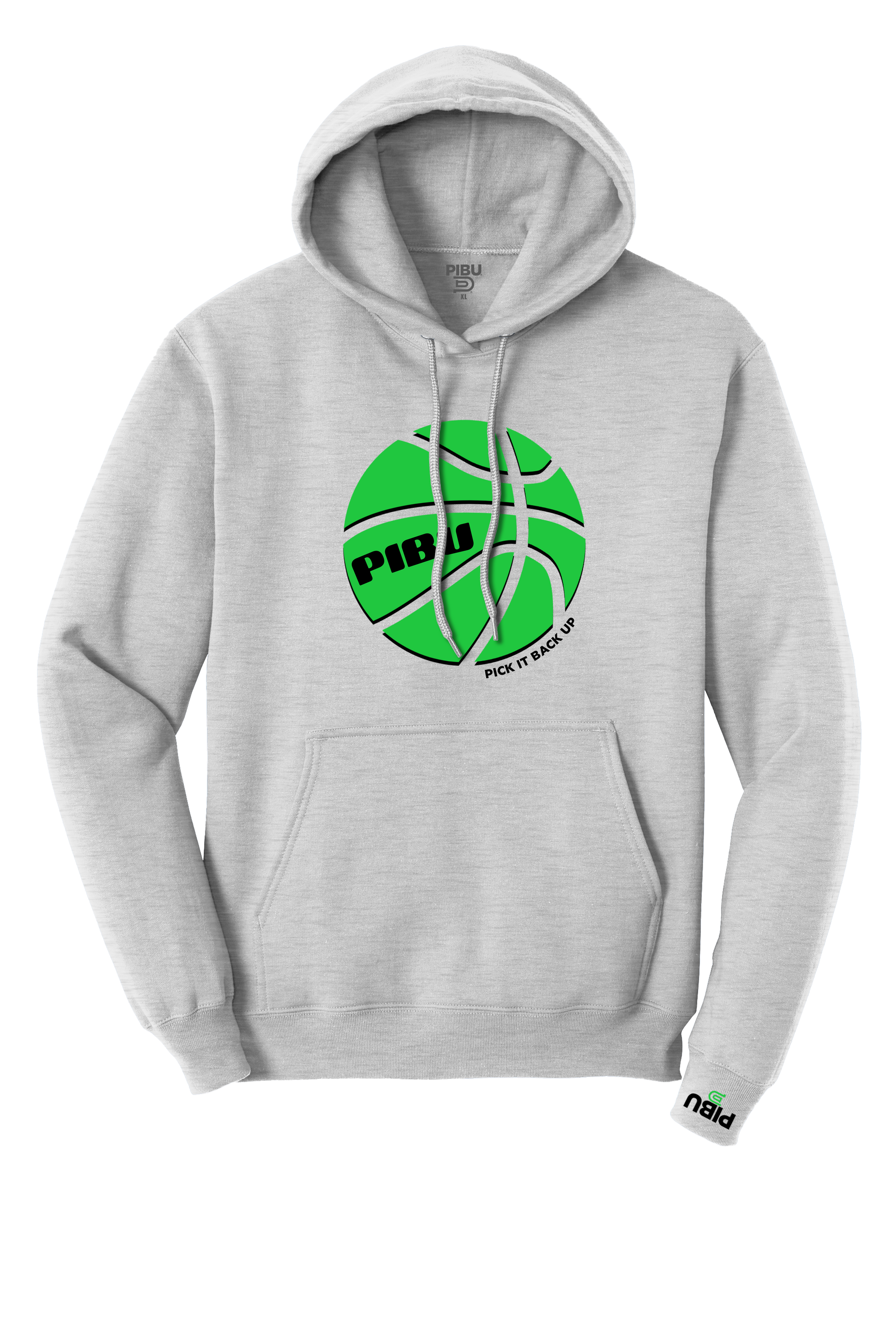 PIBU Basketball Hoodie - Green