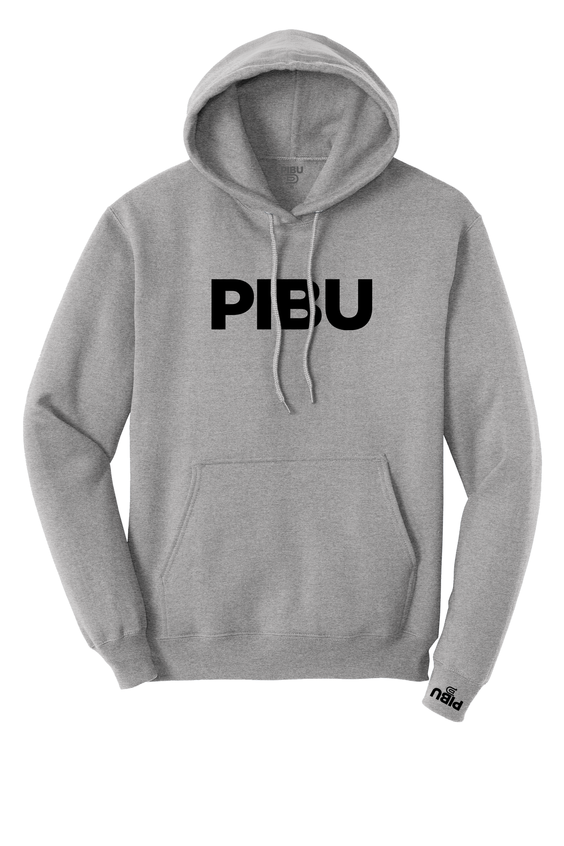 PIBU Filled Hoodie - Black