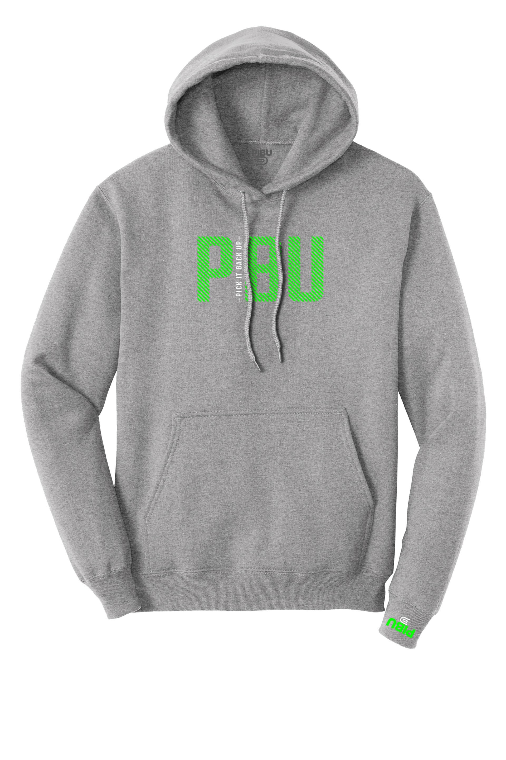 PICK IT BACK UP Hoodie - Green and White