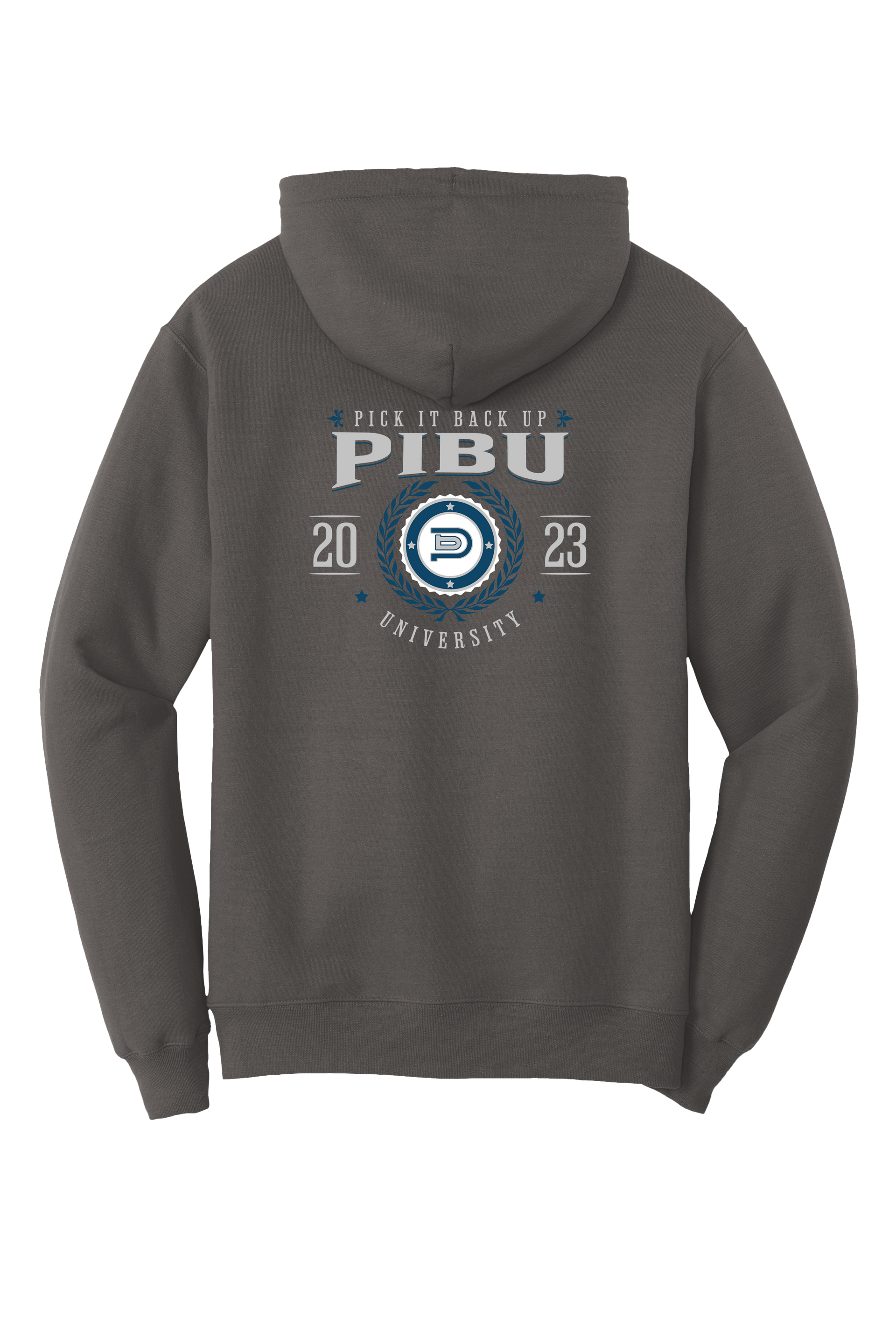 PIBU University Hoodie - Navy Blue