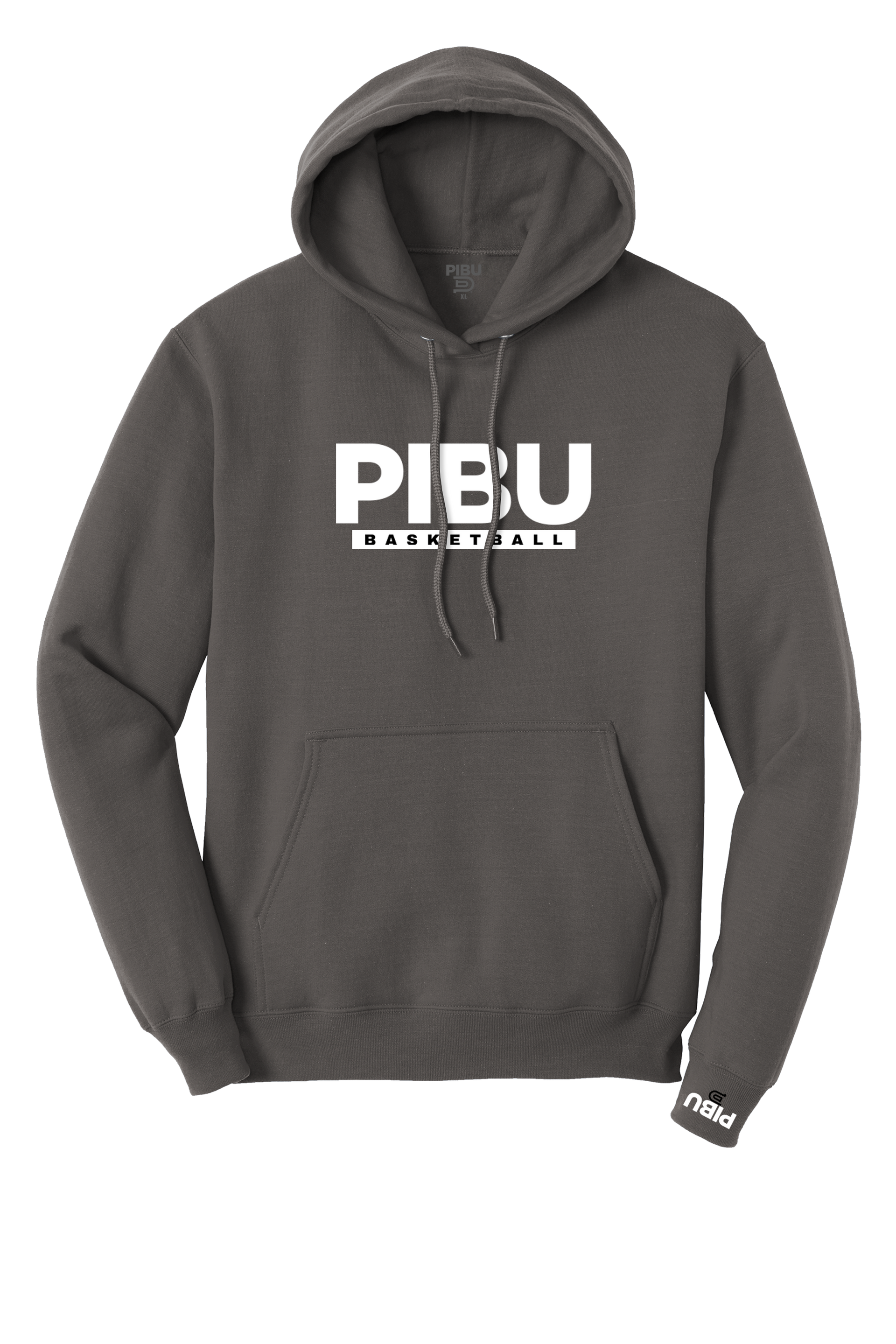 PIBU Basketball Hoodie - White