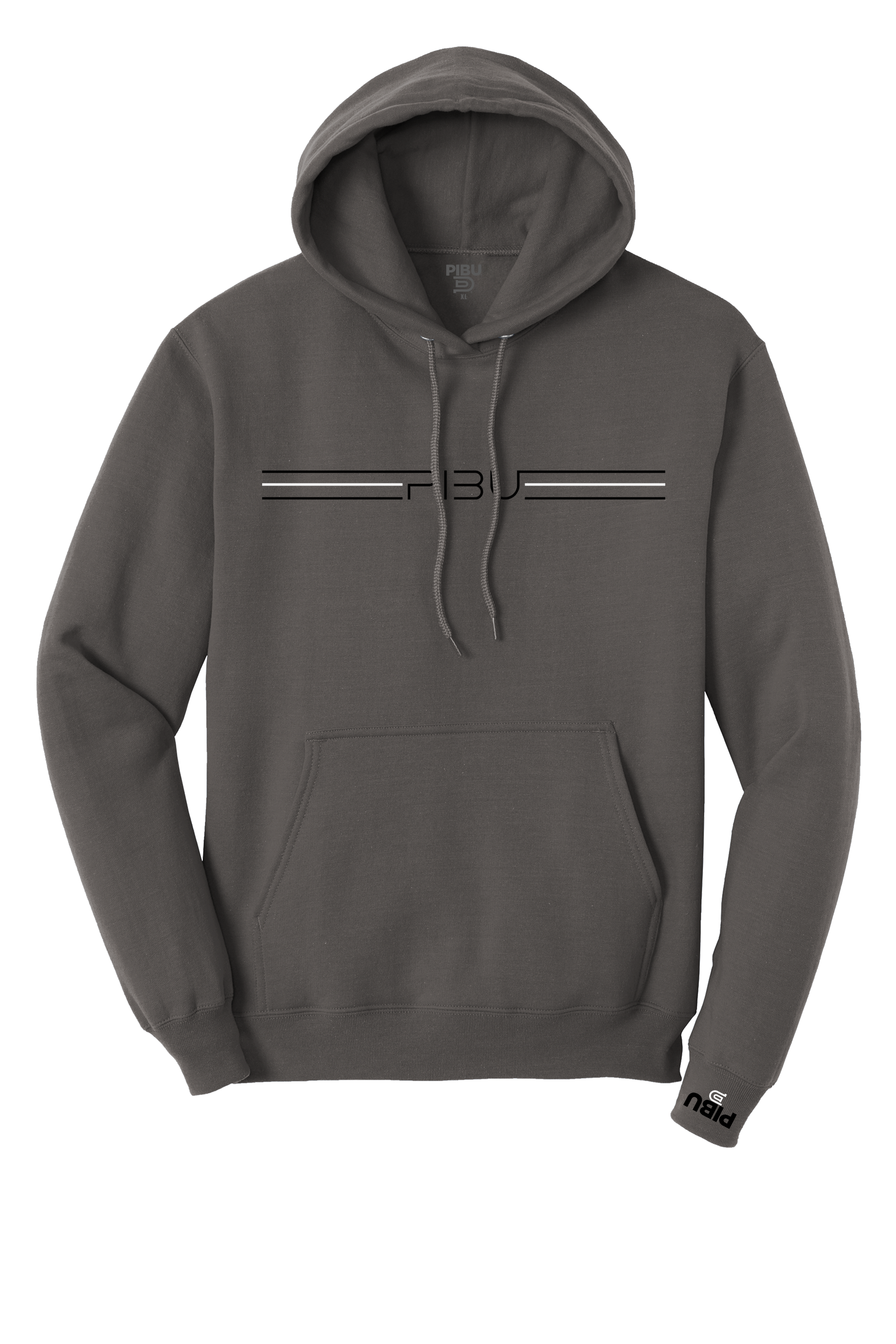 3 Stripes PIBU Hoodie - Black and White