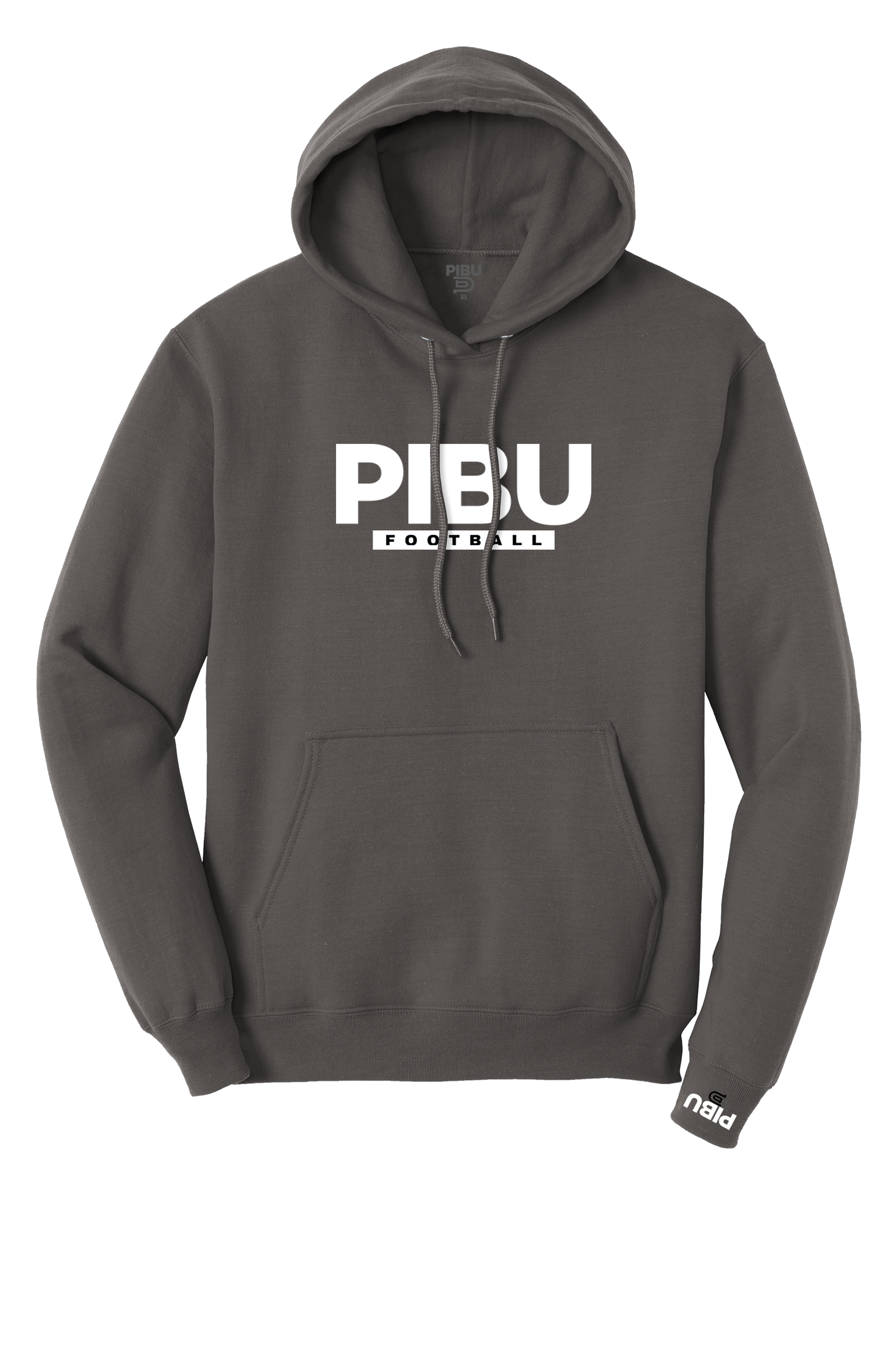 PIBU Football Hoodie - White