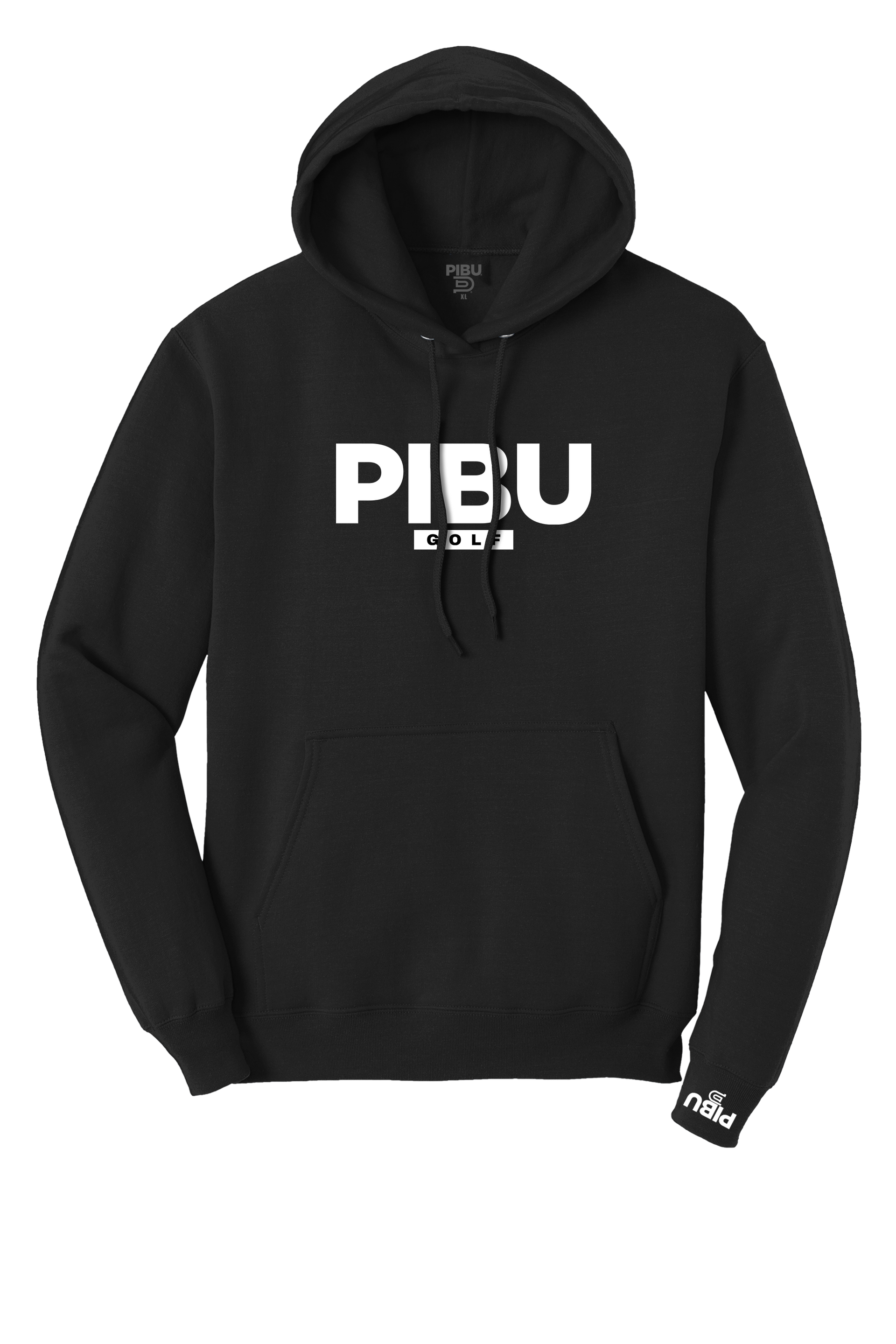 PIBU Golf Hoodie - Black Hoodie