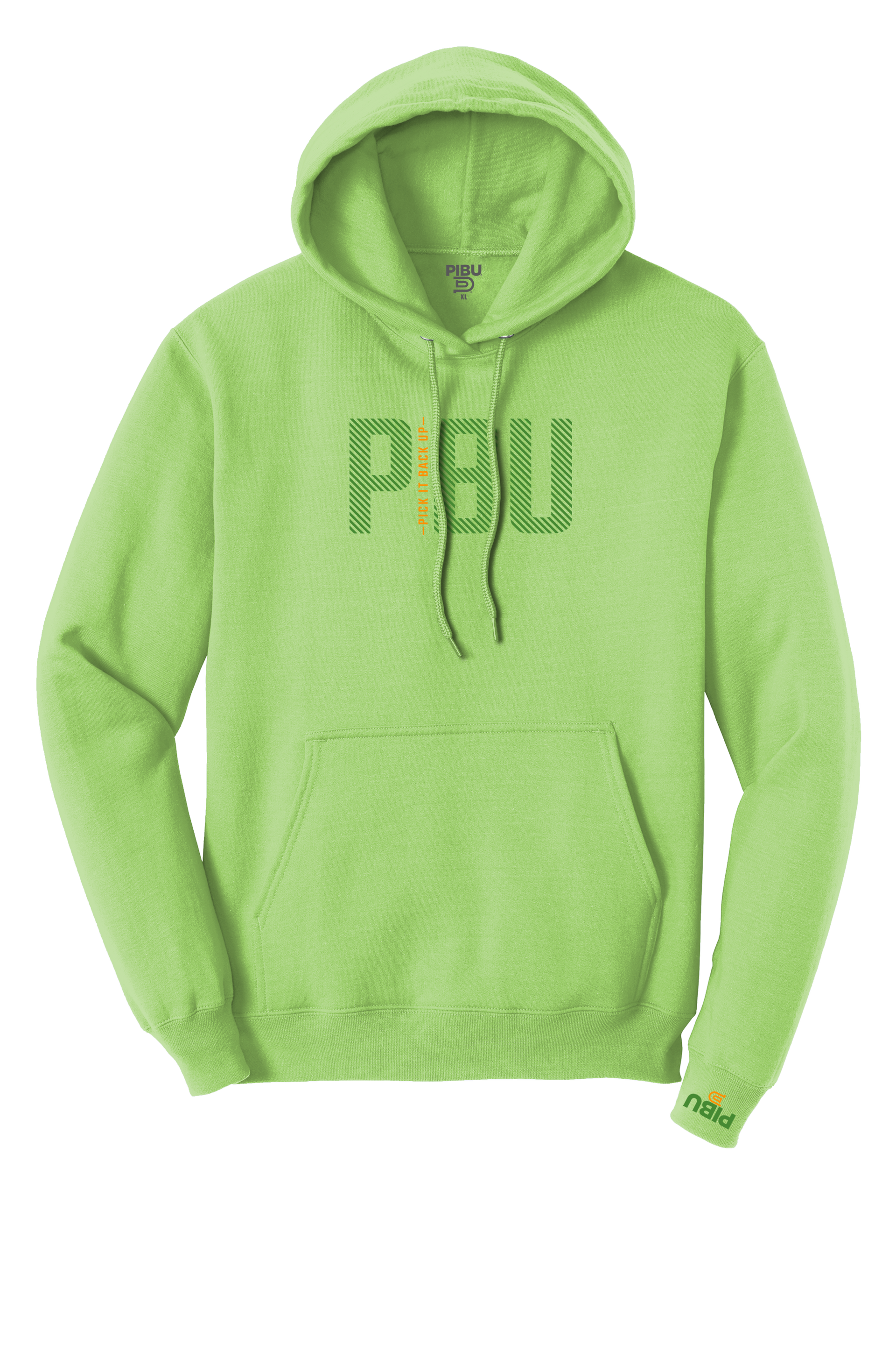 PICK IT BACK UP Hoodie - Green and Gold