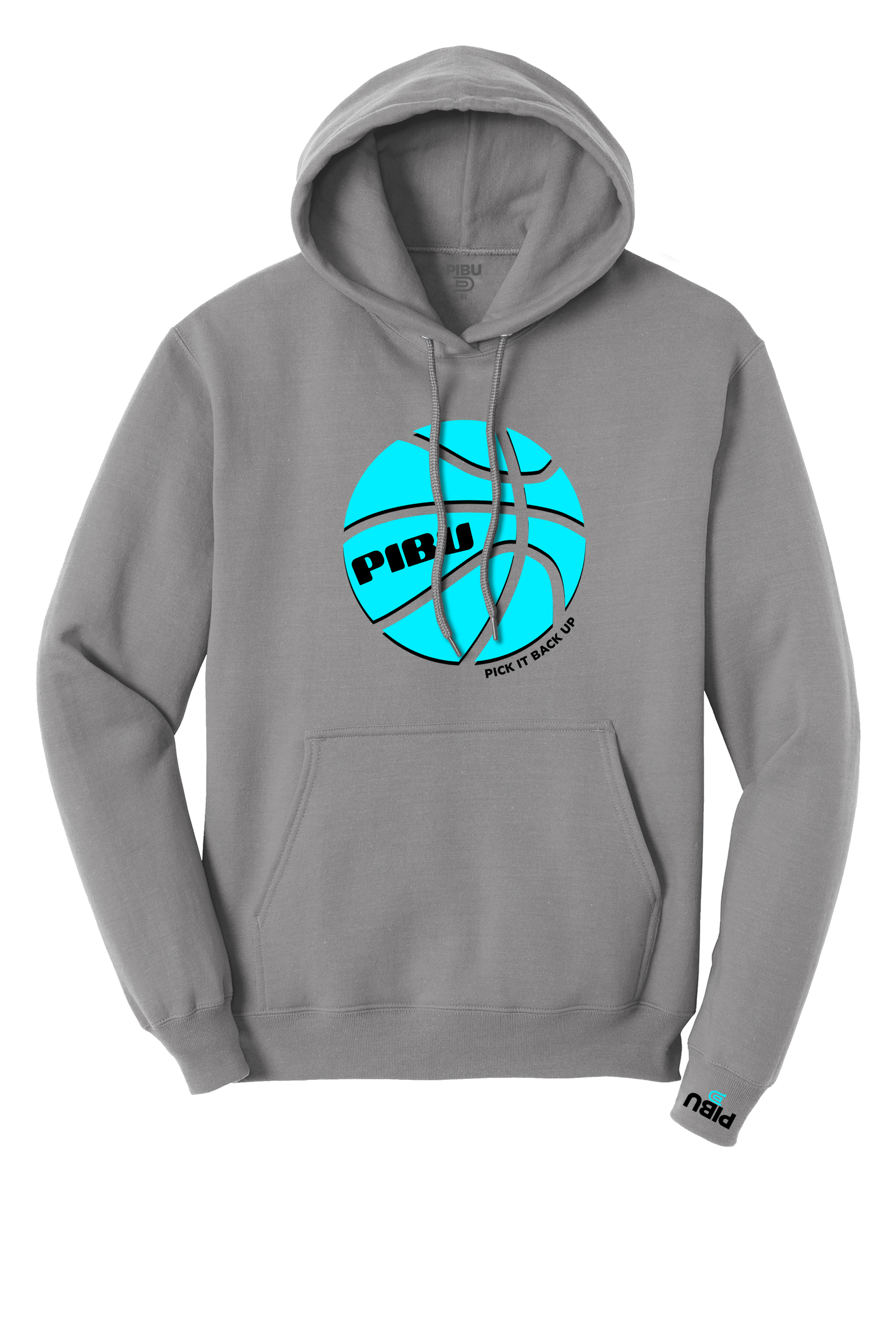 PIBU Basketball Hoodie - Blue