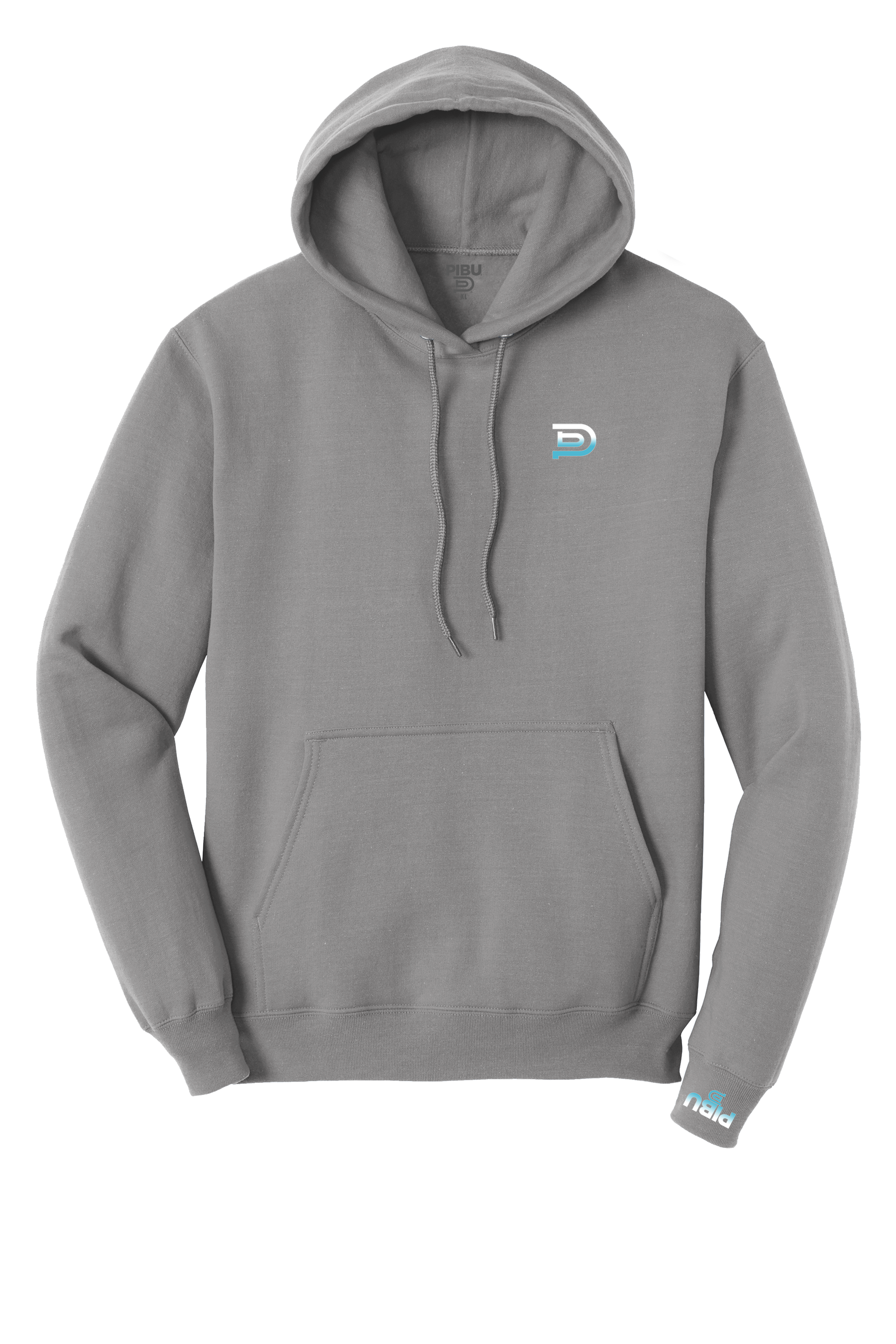 PIBU Life Hoodie - Blue and Gray