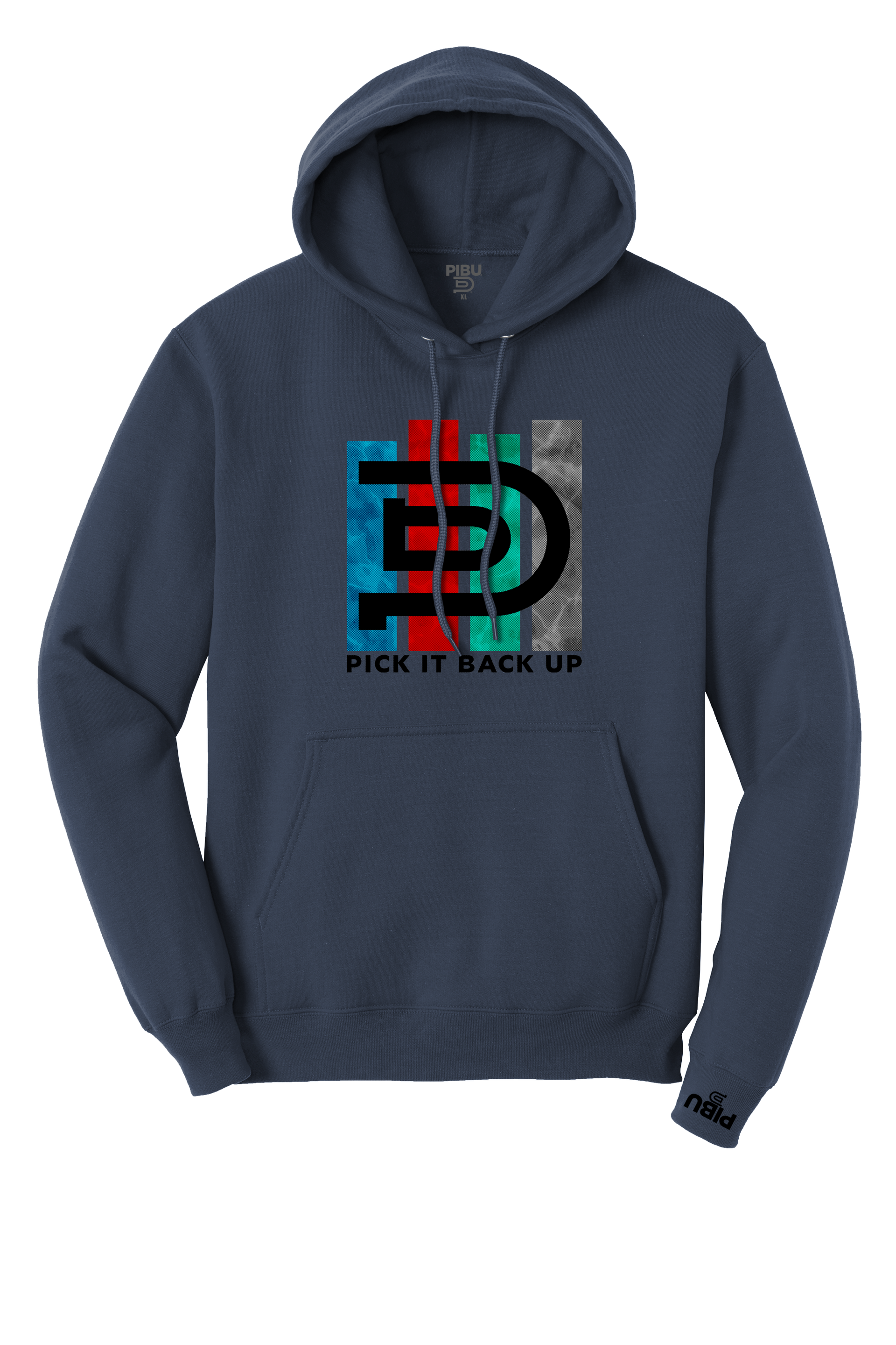 4 Stripes PIBU Hoodie - Black