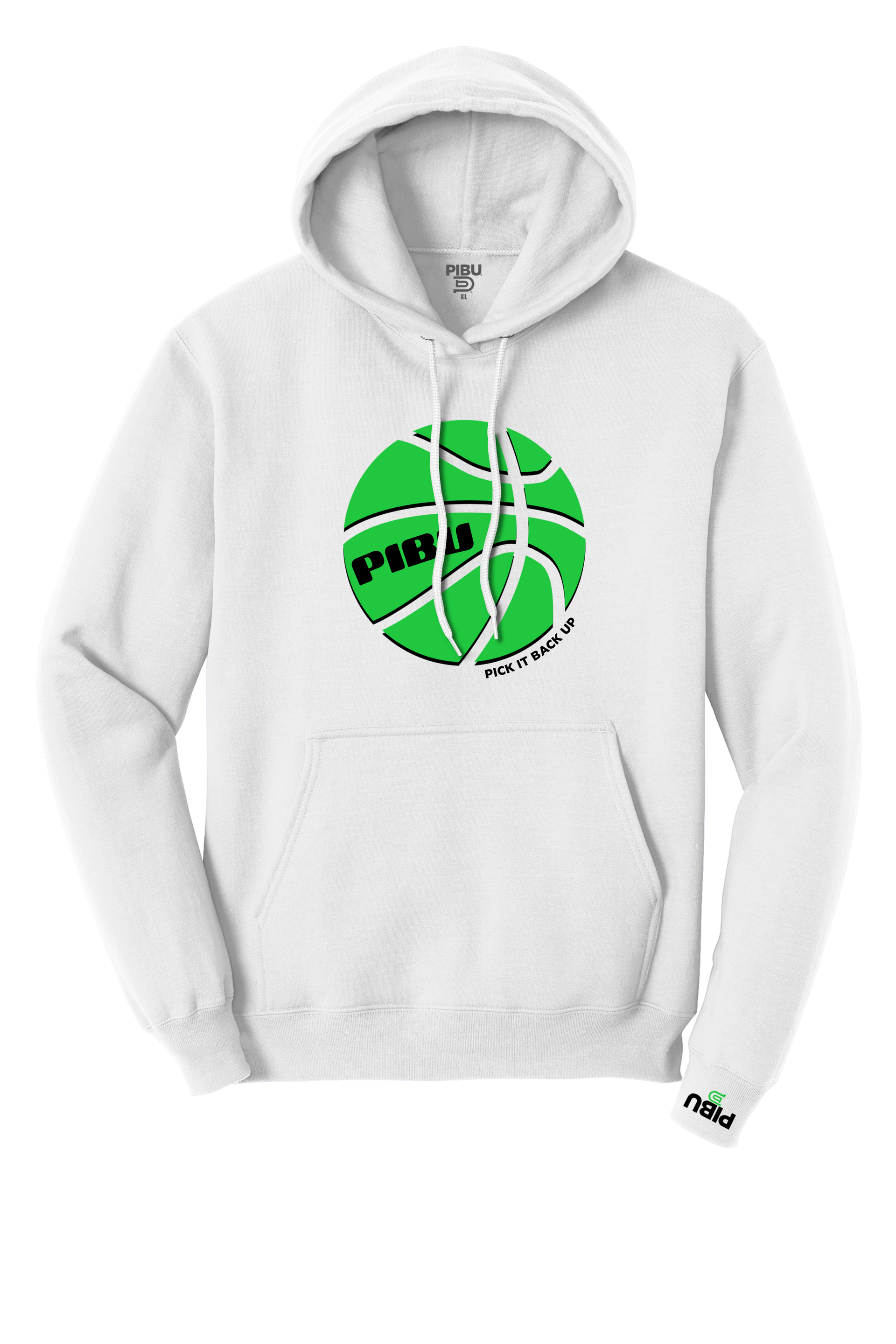 PIBU Basketball Hoodie - Green
