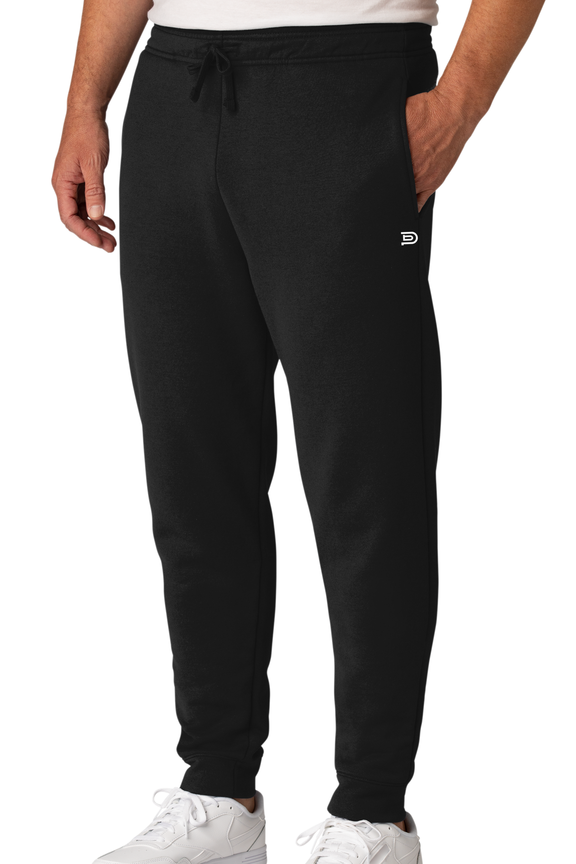 PIBU Core Cuffed Joggers - White