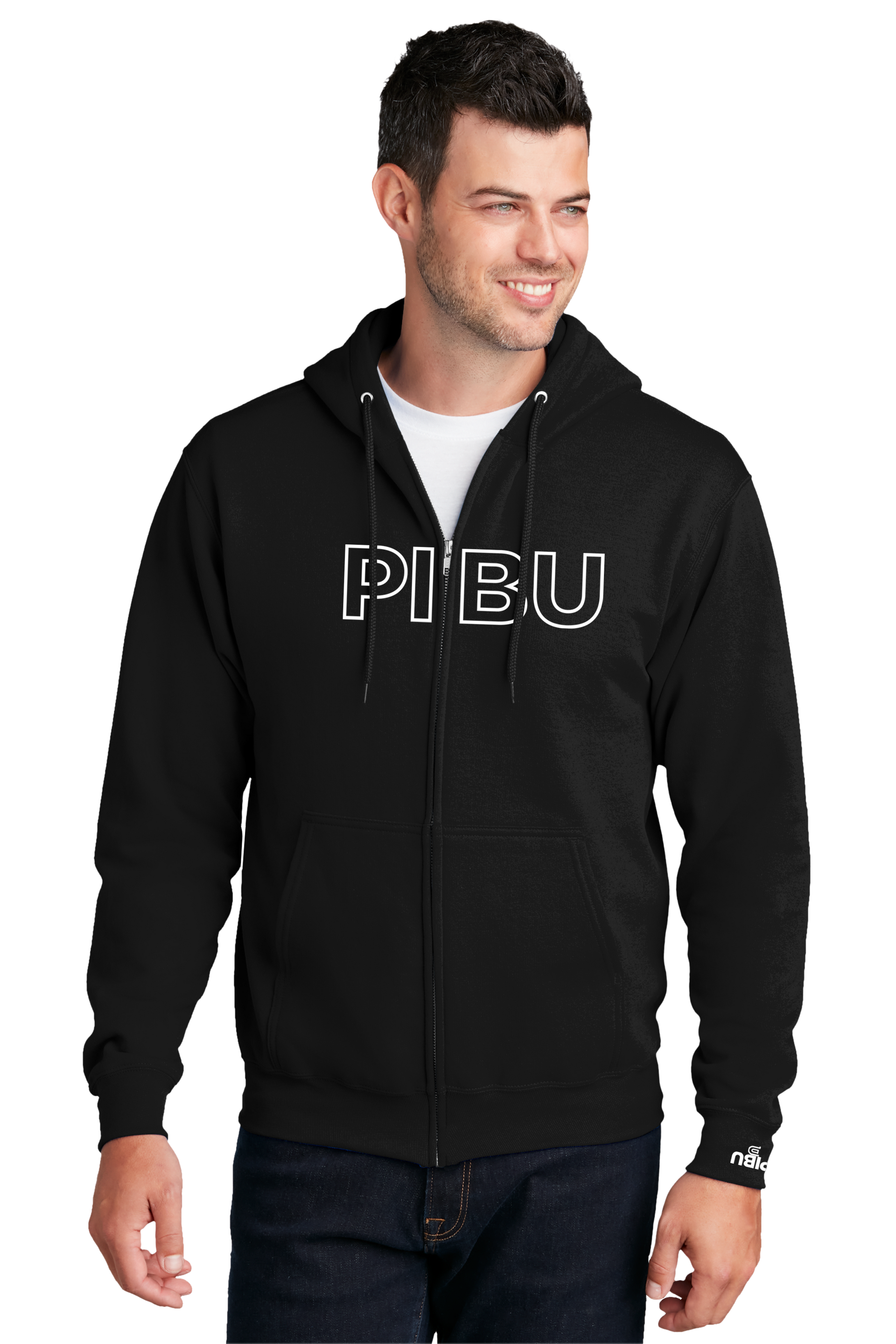 PIBU Zip-Up Hoodie