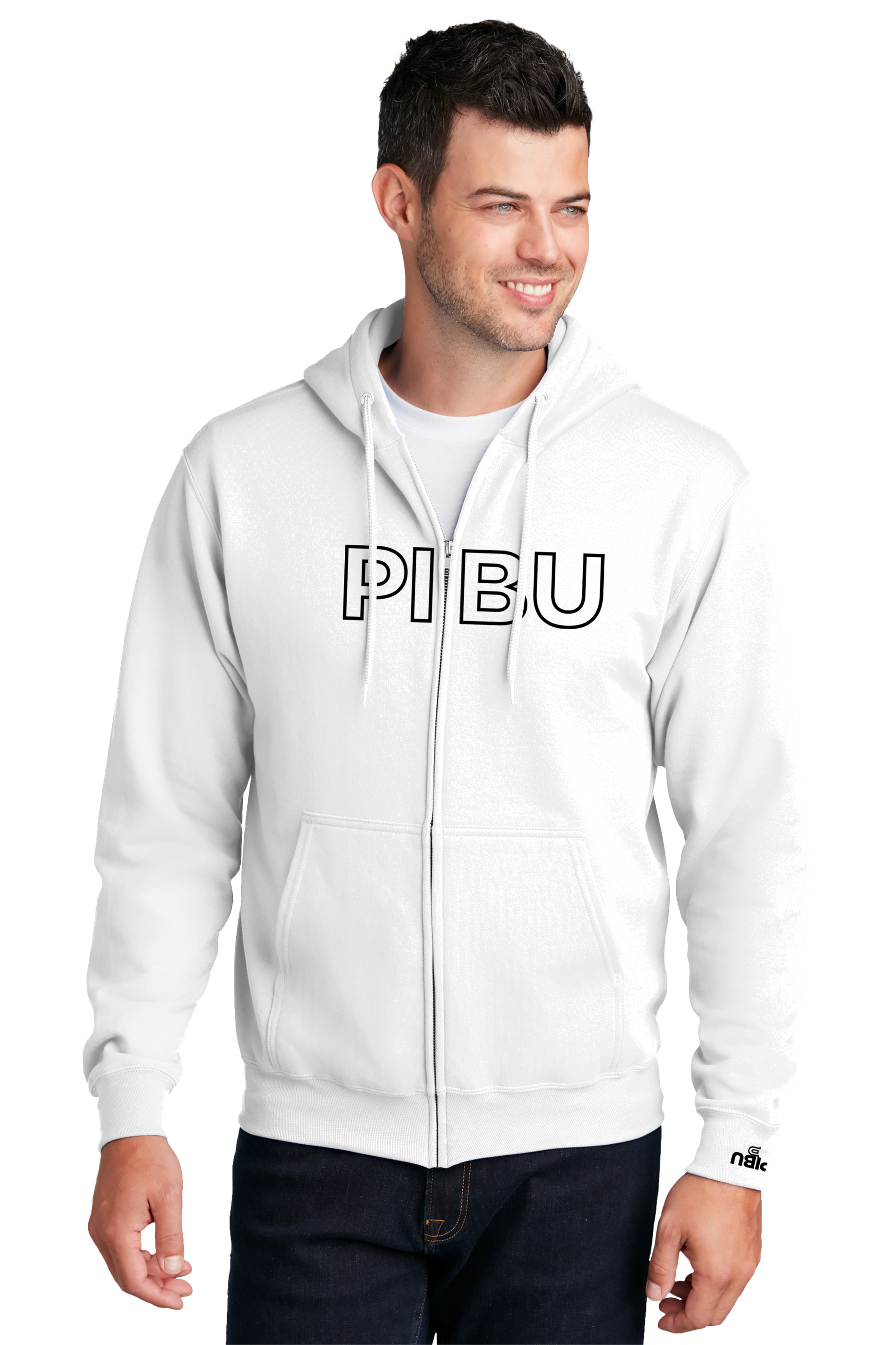 PIBU Zip-Up Hoodie