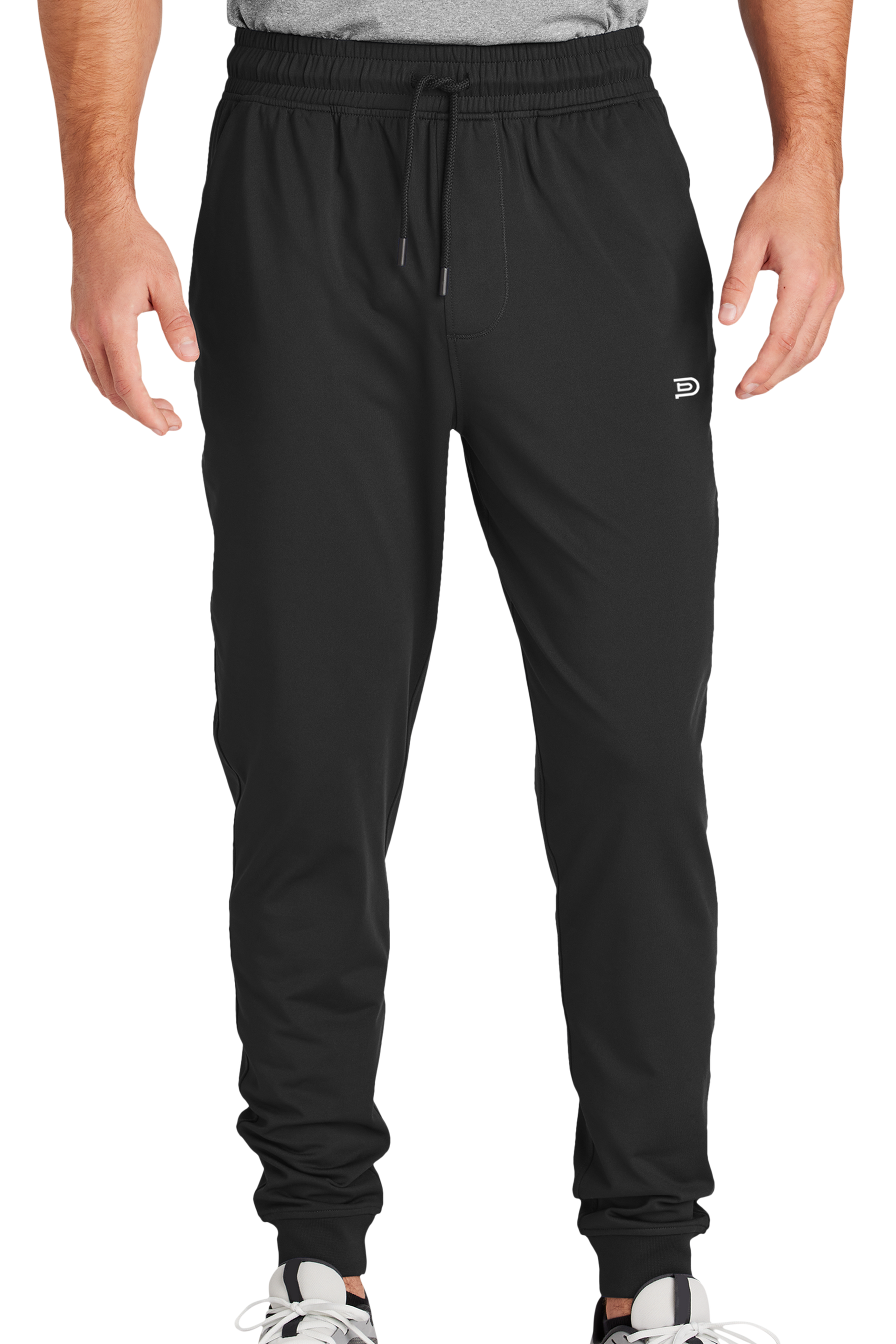 PIBU Stretch Cuffed Joggers - White