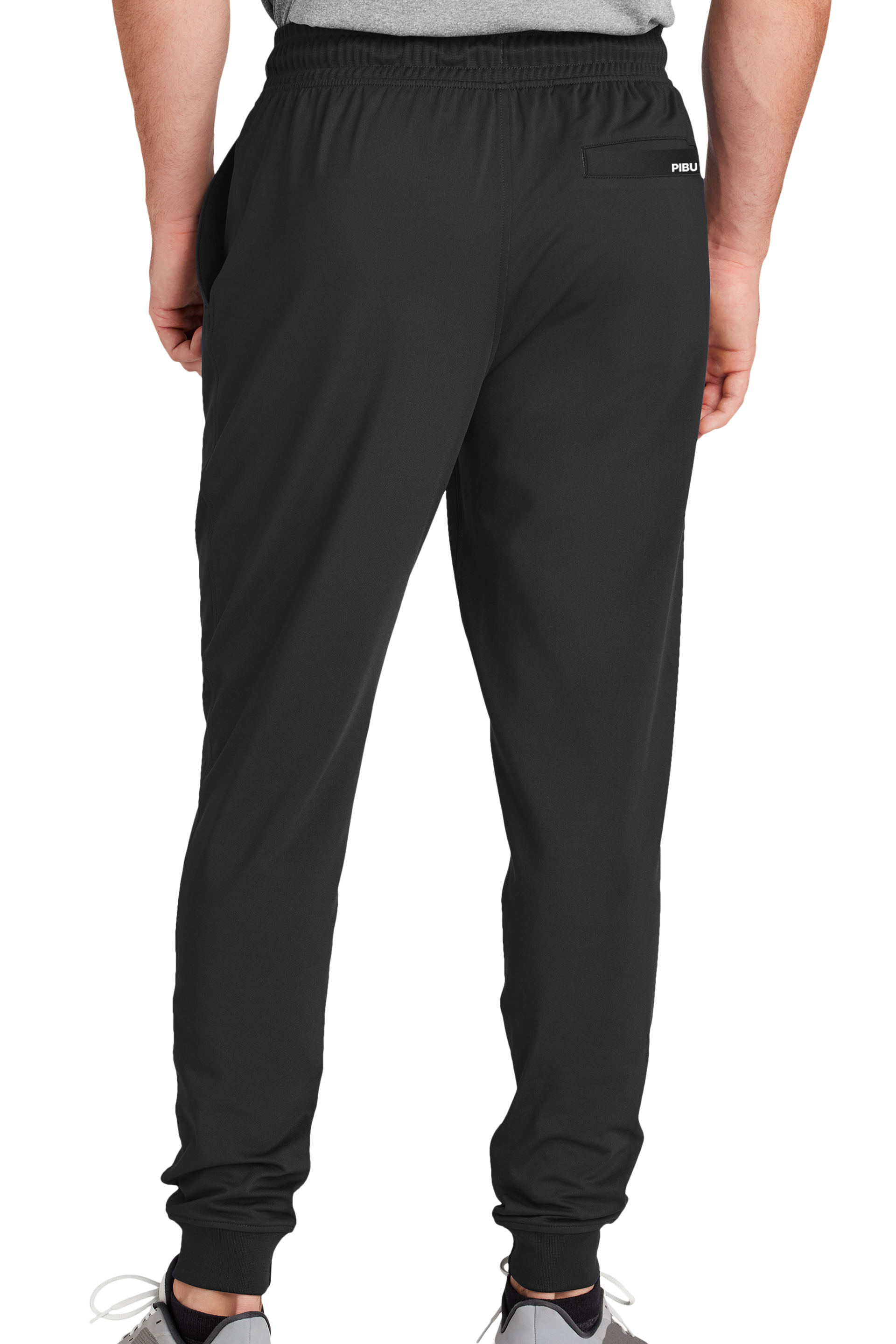 PIBU Stretch Cuffed Joggers - White