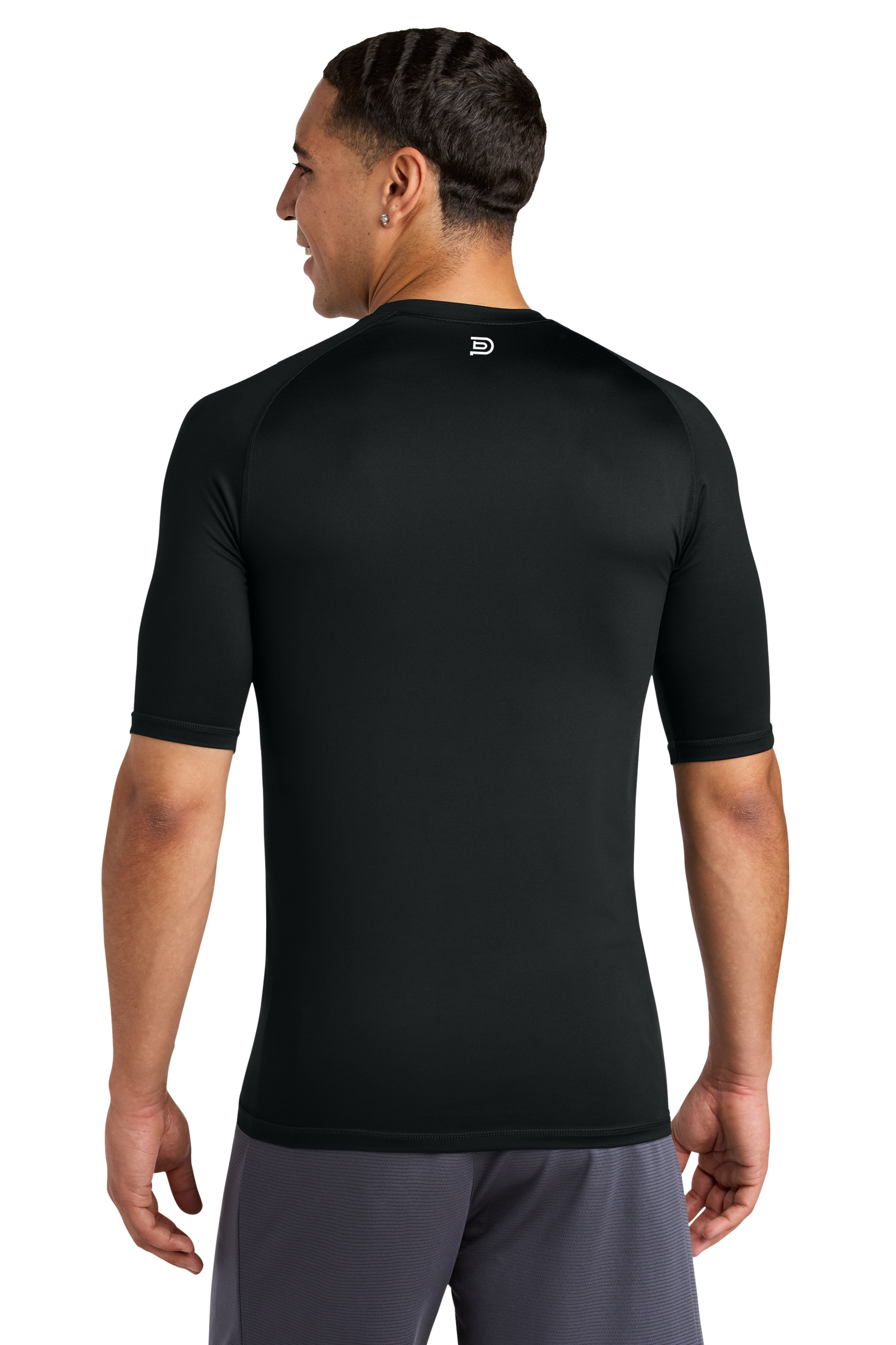 PIBU Basketball Black Compression Shirt