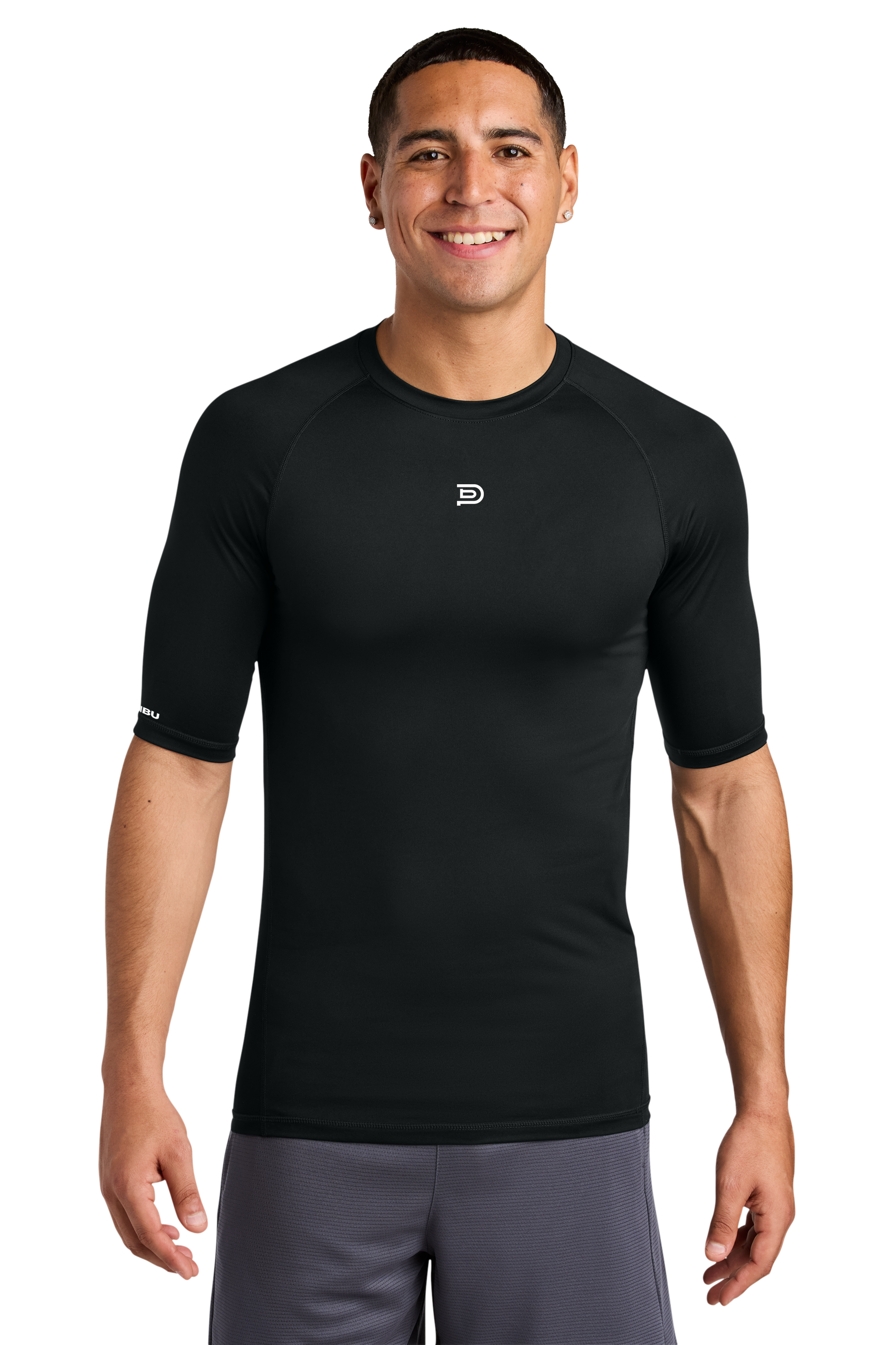 PIBU Black Compression Shirt