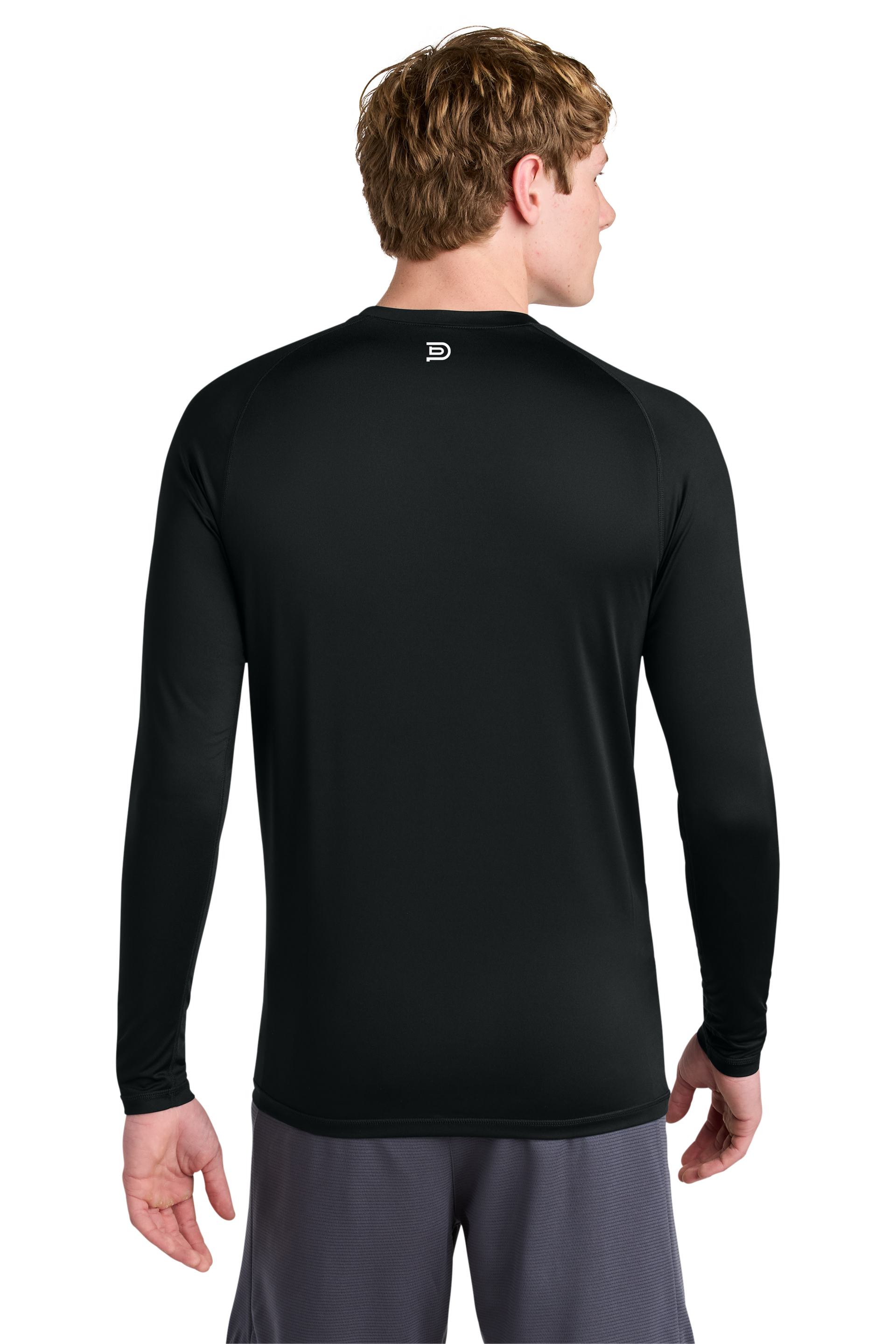 PIBU Tennis Black Compression Long Sleeve