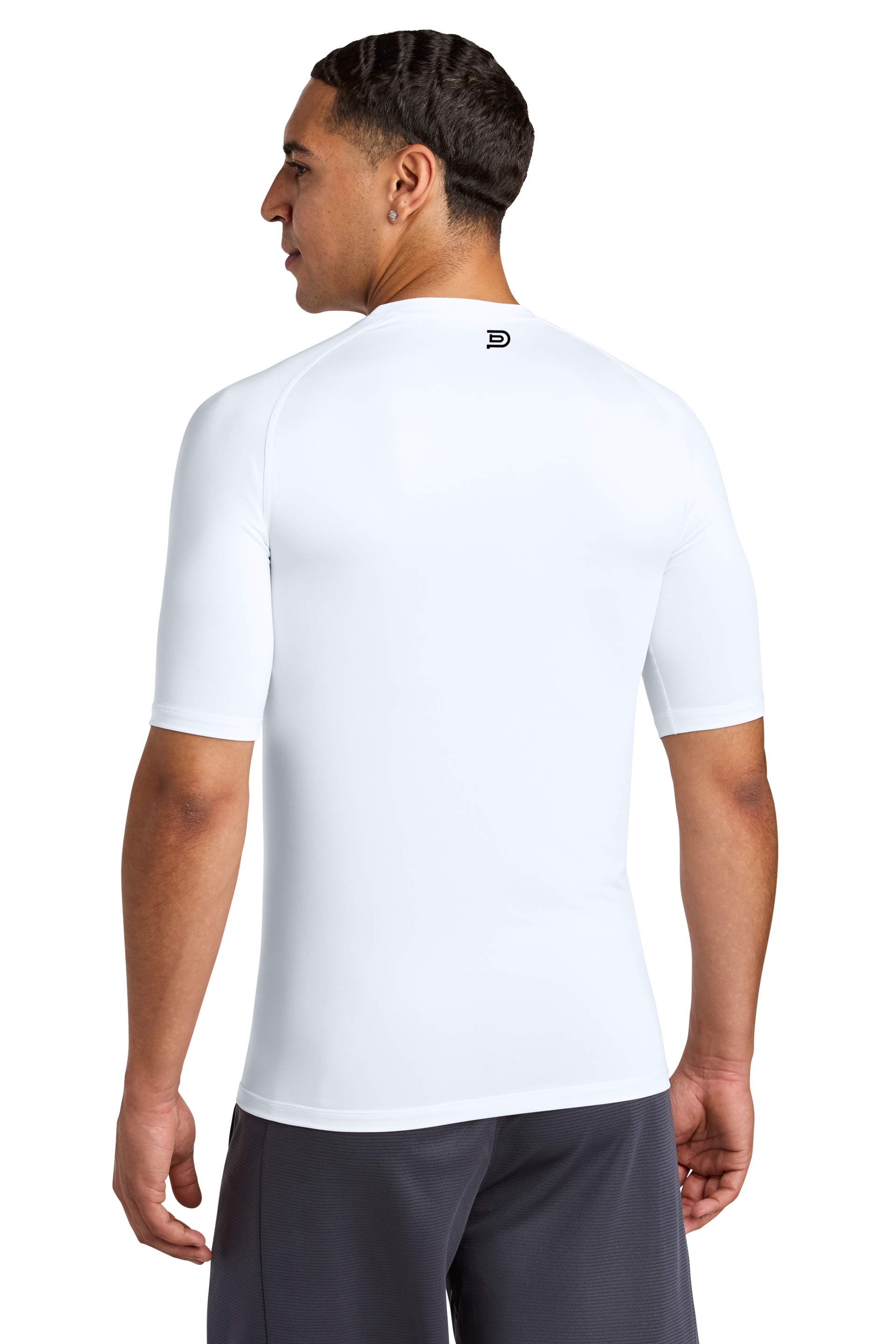 PIBU Soccer White Compression Shirt