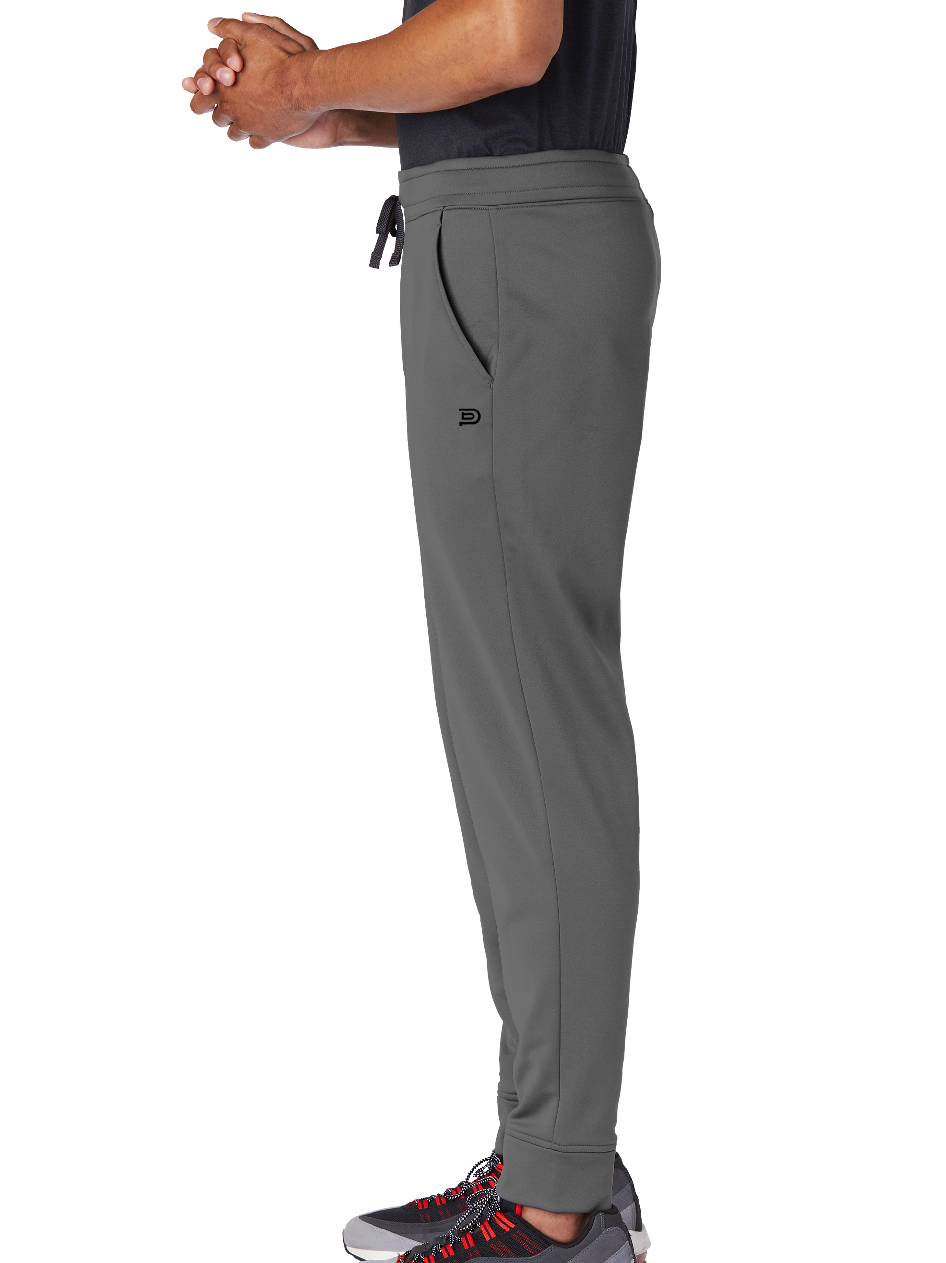 PIBU Fleece Cuffed Jogger - Black