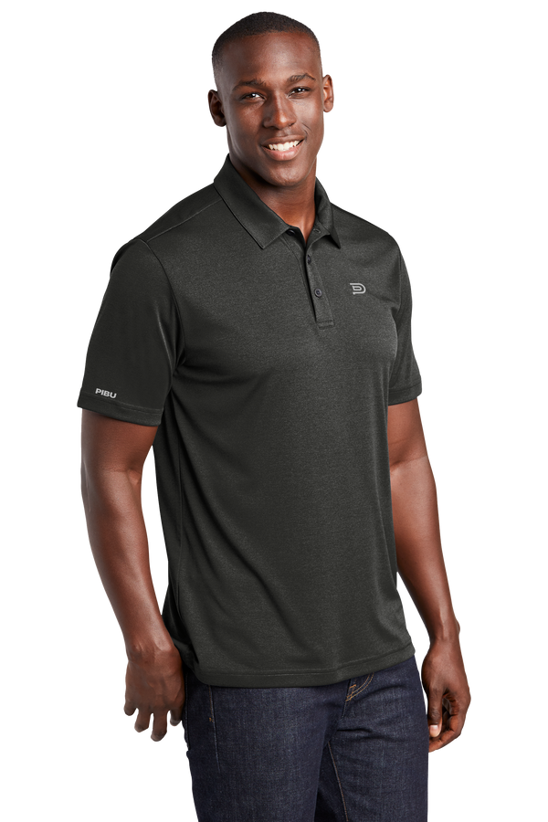 PIBU Polo - Black Heather