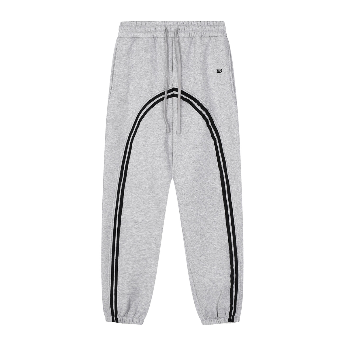 PIBU Sun Fade Fleece Jogged Sweatpants - Grey